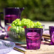 Magia szklanych dekoracji na wiosennym pikniku.