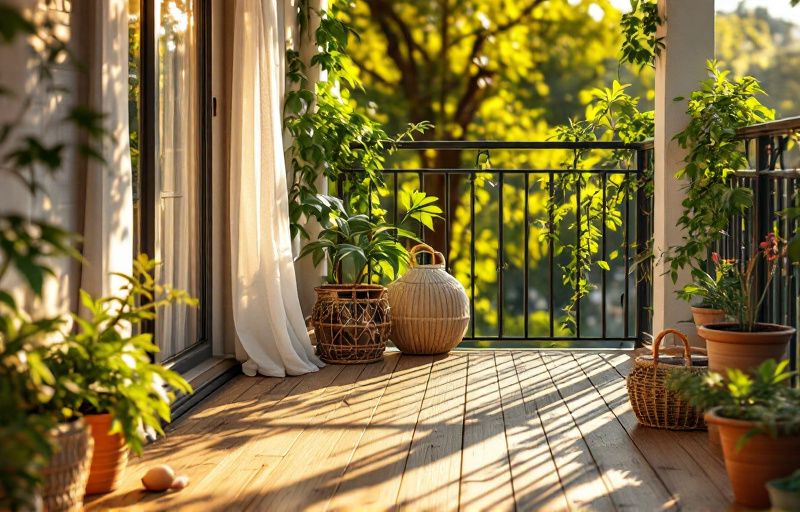 Co położyć na balkon zamiast płytek? 5 pomysłów na estetyczną podłogę