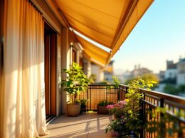 Jak osłonić balkon w bloku od słońca? Sprawdź skuteczne metody!